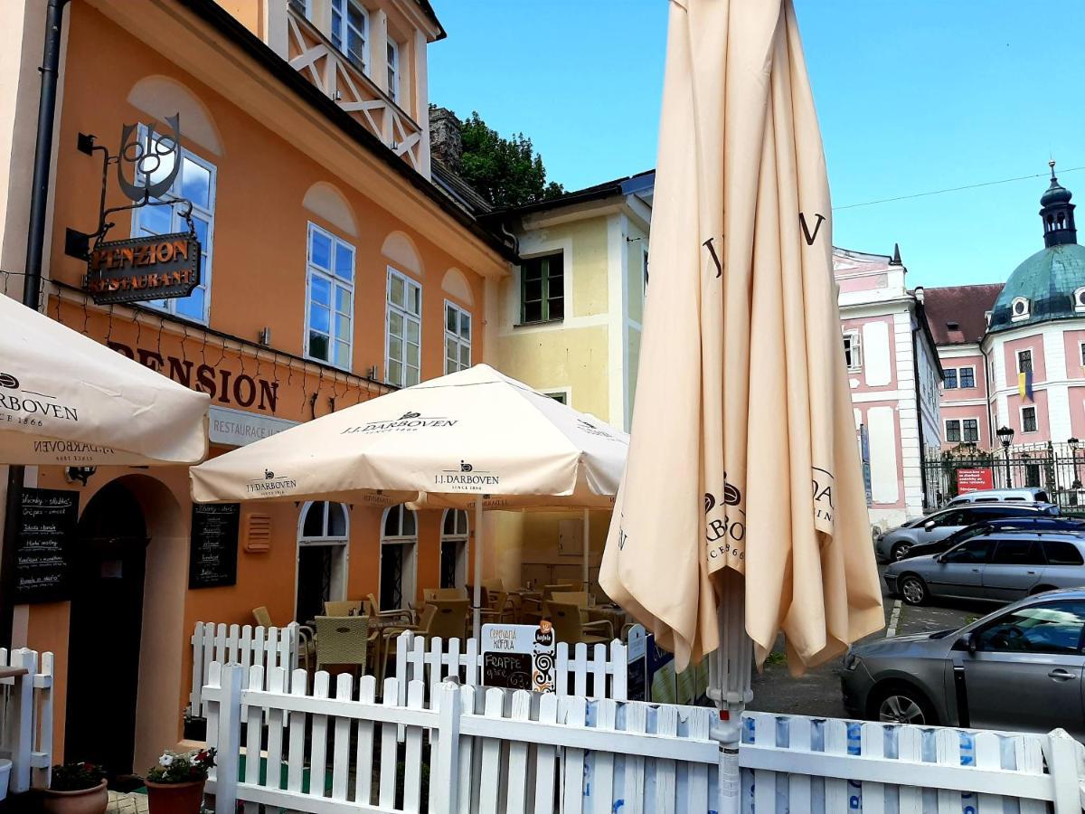 Penzion - Restaurant U Zamku Becov nad Teplou Exterior photo